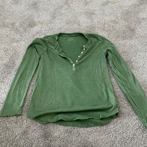 Green Aerie Henley